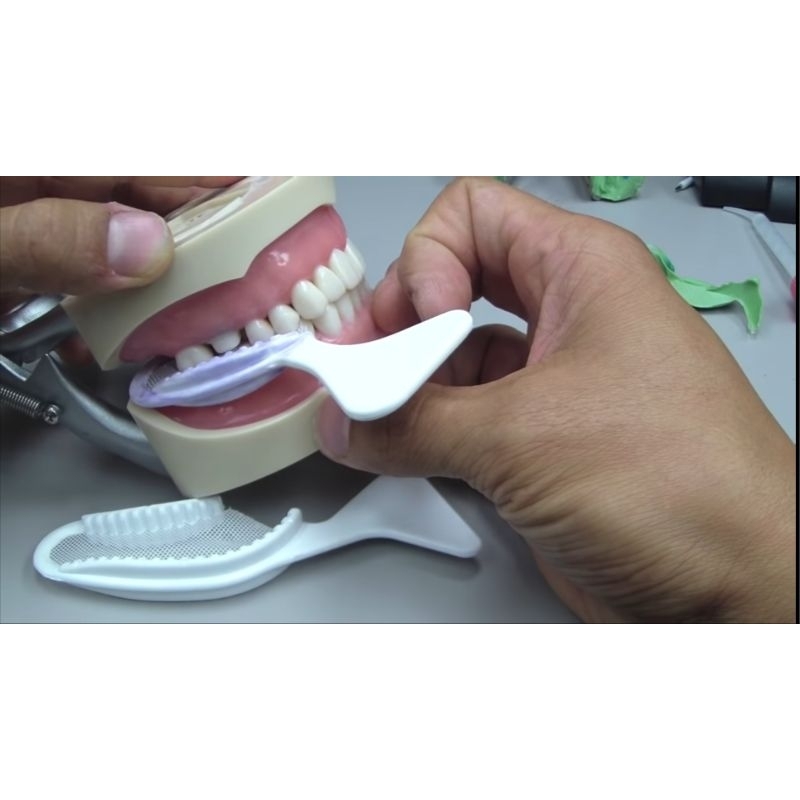 Jual Pcs Dental Tray Occlusion Bite Record Gigi Anterior Posterior