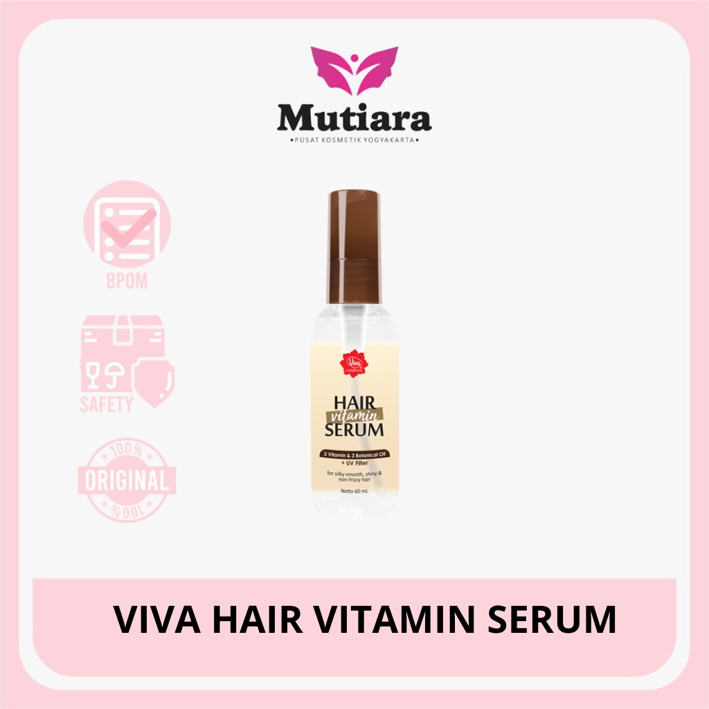 Jual Viva Hair Vitamin Serum Argan Oil Ml Shopee Indonesia