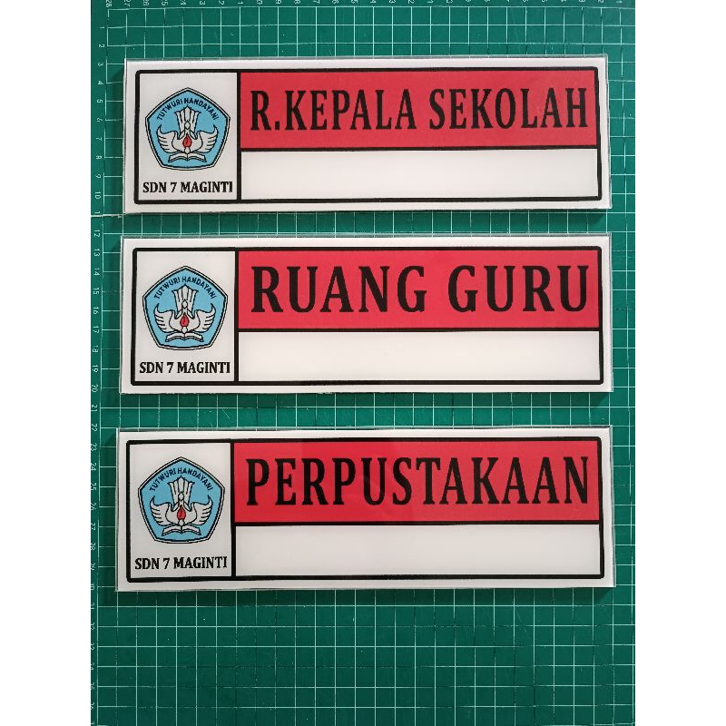 Jual PAPAN NAMA RUANGAN/ NAMA RUANG AKRILIK/PETUNJUK RUANG/25×8 CM ...