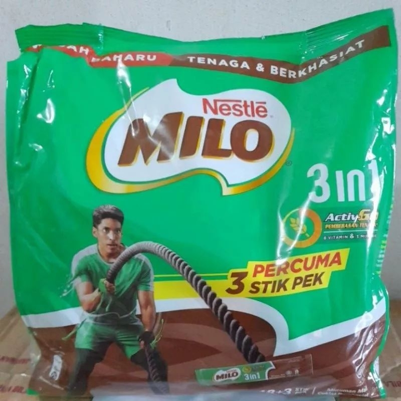 Jual Nestle Milo ActivGo 3 In 1 21 Sachet | Shopee Indonesia