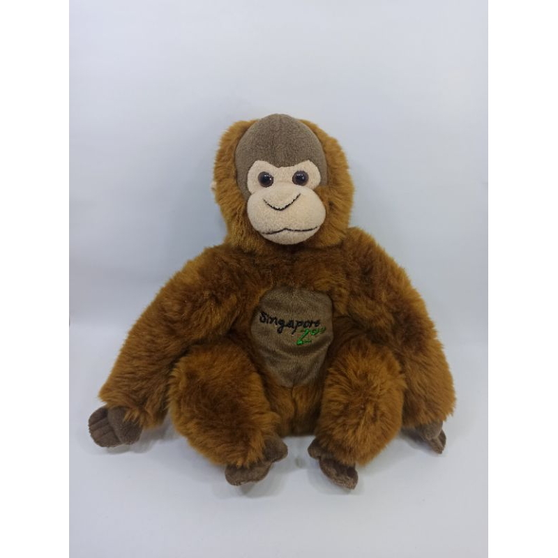 Jual Boneka Orangutan Orang Utan Original Singapore Zoo Shopee Indonesia