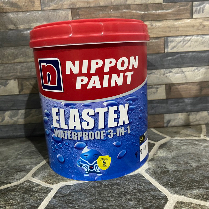 Jual Nippon paint elastex waterproof 3in1 adalah cat pelapis anti