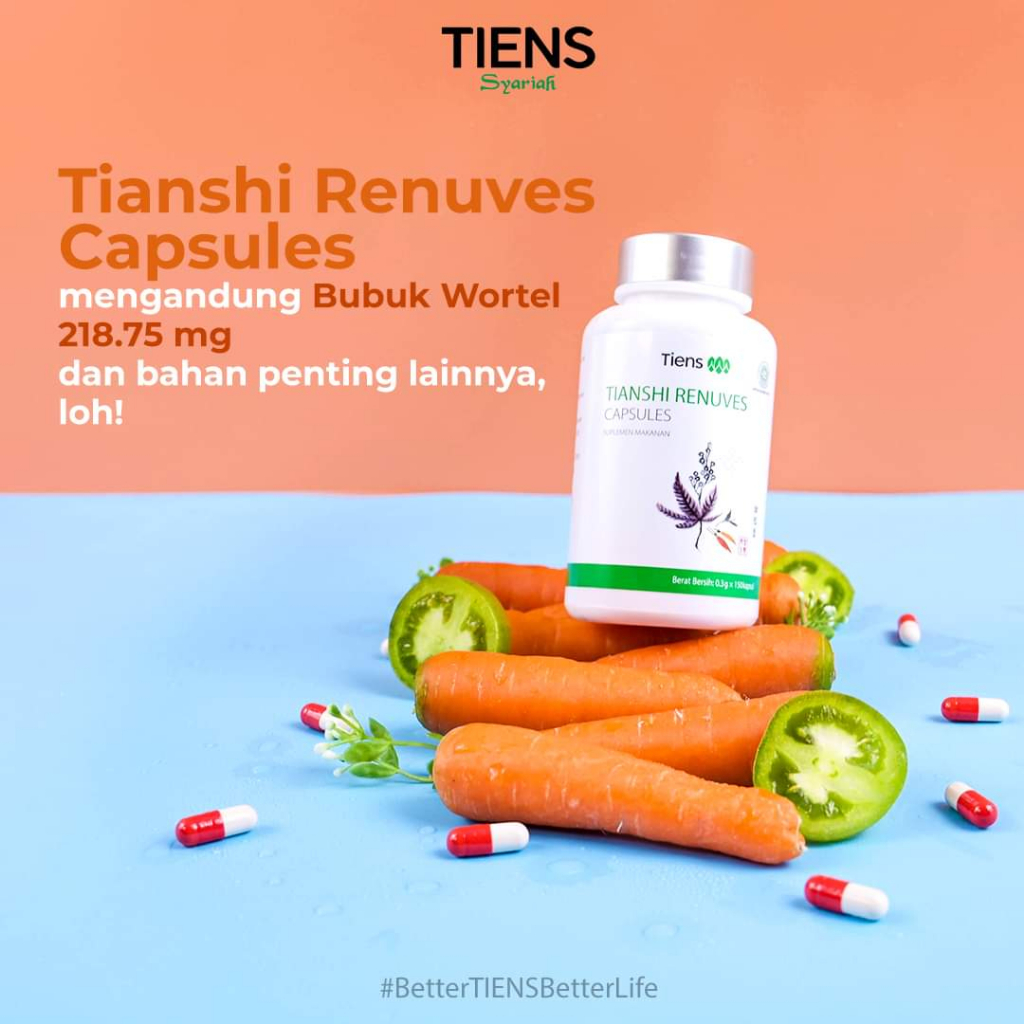 Jual Tiens / Tianshi Renuves Capsules Isi 150 Kapsul 100% Original