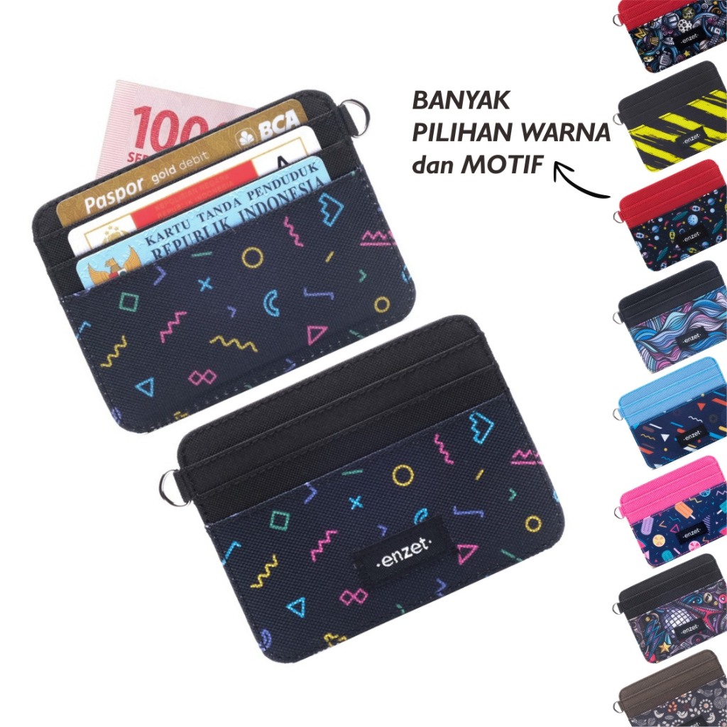 Jual Dompet Kartu Tipis Card Wallet Simple Wallet Pria Wanita | Shopee ...