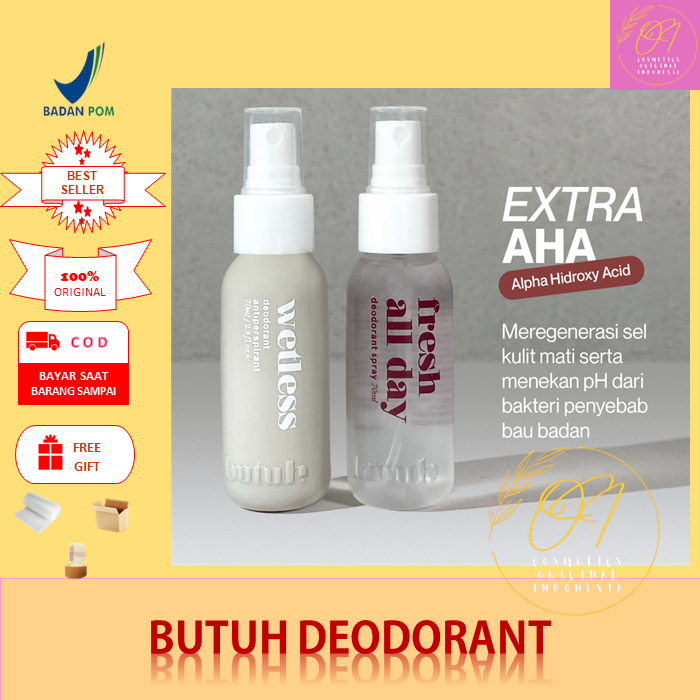 Jual (ORIGINAL 100) BUTUH DEODORANT Original 100 Deodorant Spray