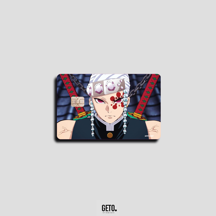 Jual Stiker Sticker Skin Kartu Atm Demon Slayer Special Hologram | GETO ...