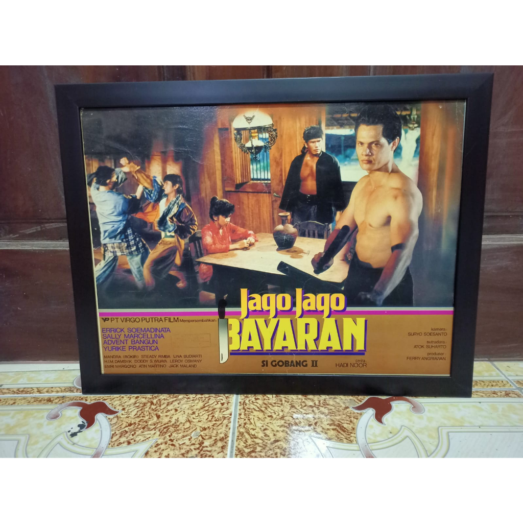 Jual Poster Film Bioskop Jadul Si Gobang II Jago Jago Bayaran | Shopee