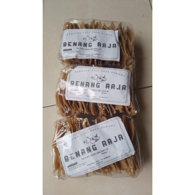 Jual KRUPUK PULI BENANG RAJA | Shopee Indonesia