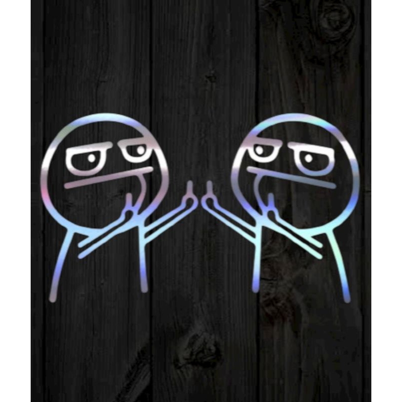 Jual Sticker kartun middle finger | Shopee Indonesia