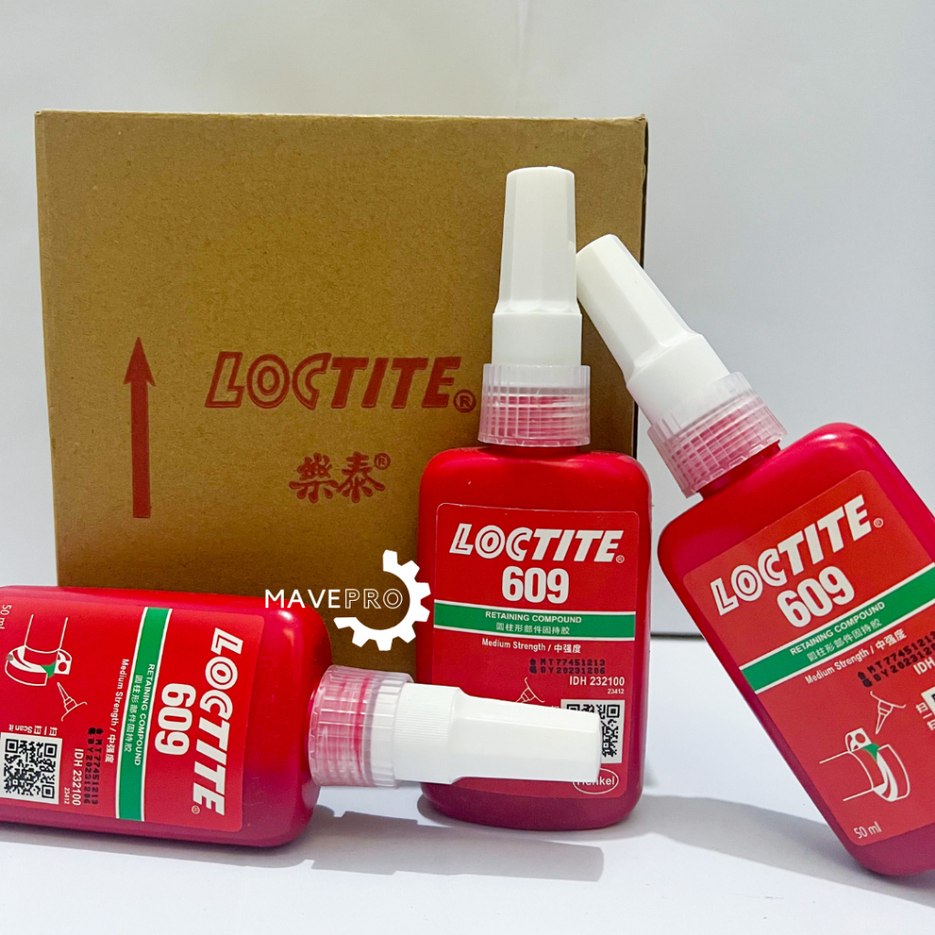 Jual Loctite 609 Lem Retaining Compound 50ml Shopee Indonesia