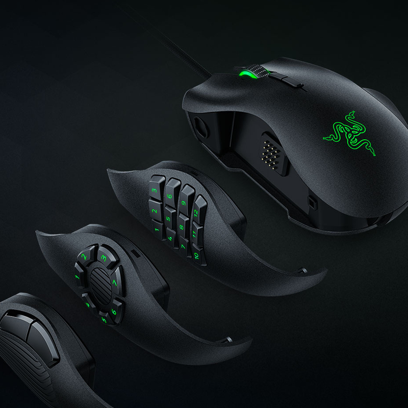 Jual Razer Naga Trinity - Modular MOBA/MMO gaming mouse | Shopee Indonesia