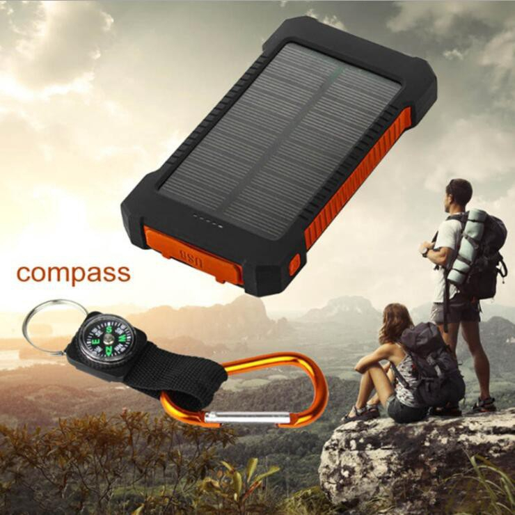 Jual Powerbank Solar 50000 MAH Tenaga Surya Dual USB Portabel ...