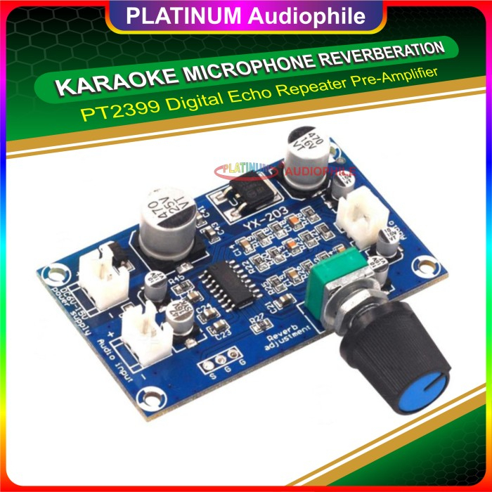 Jual PT2399 Karaoke MIC Microphone Reveberation Modul Digital Echo ...