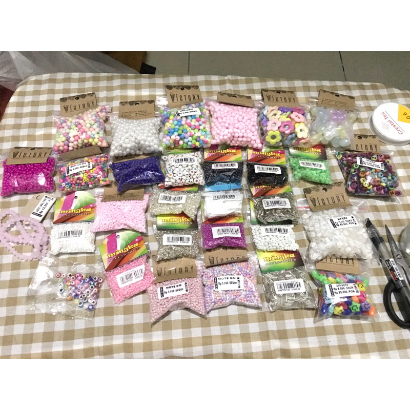 Jual manik manik manik >1kg | Shopee Indonesia
