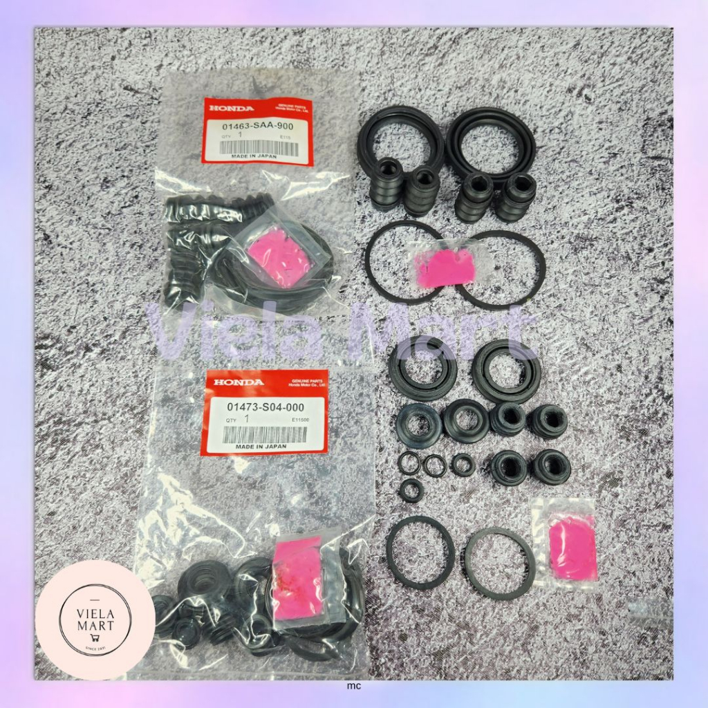 Jual Caliper Kit Karet Seal Rem Cakram Honda Jazz (01463-SAA-900)(01473 ...