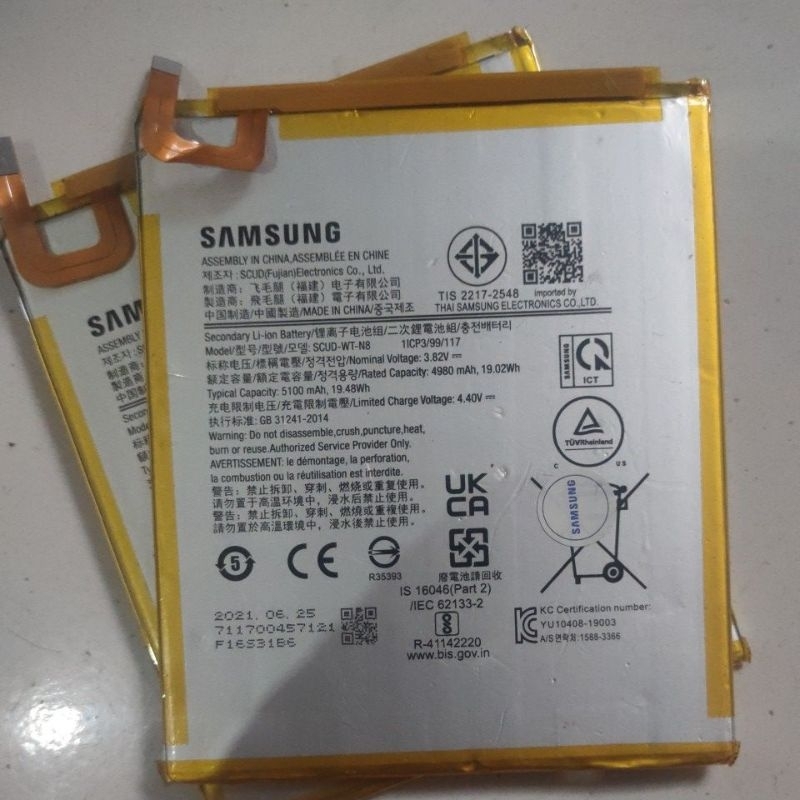 Jual BATERAI BATRE BATTERY SAMSUNG GALAXY TAB A8 2019 T290 T295 SCUDWT