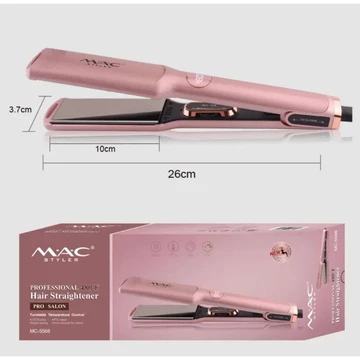Mac Styler 5568 Catok Mac Styler Hair Straightener Professional 480°F