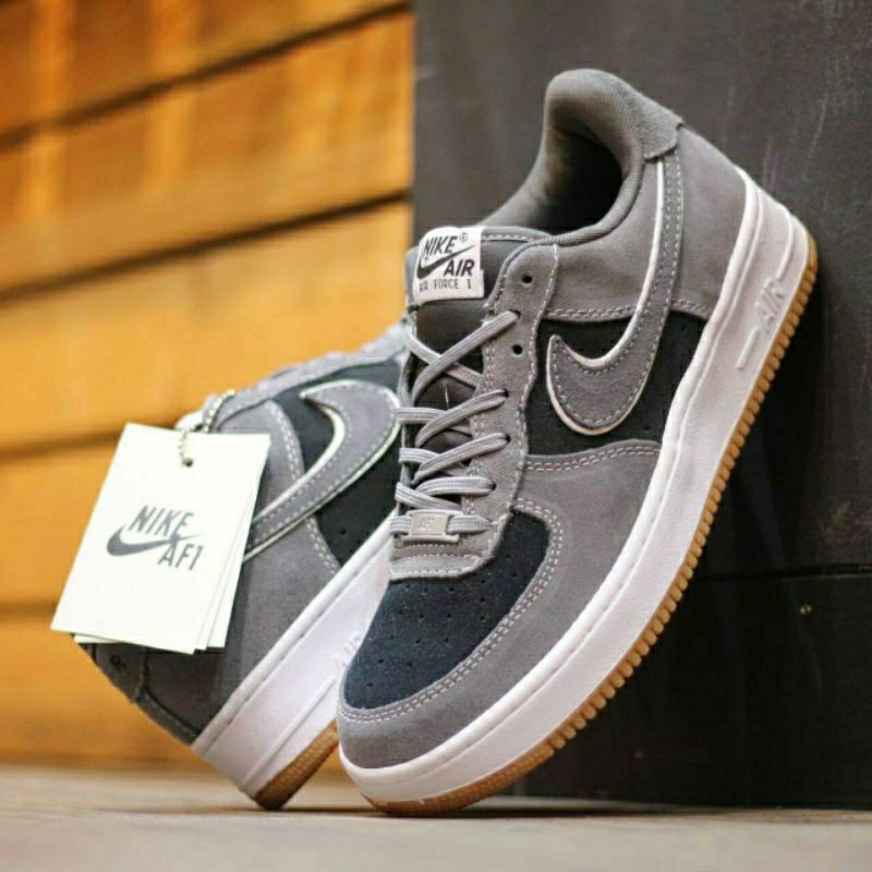 Nike Air Force 1 LV8 Black / Total Orange / White / Smoke Grey Low Top  Sneakers - Sneak in Peace