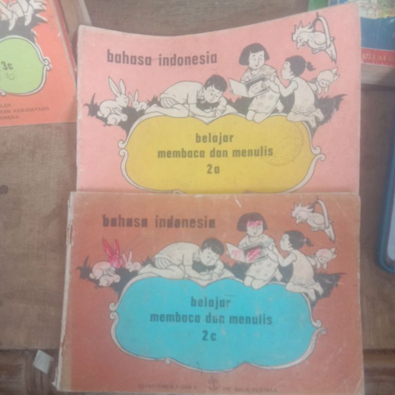 Jual buku bahasa indonesia belajar membaca dan menulis 2a, 2c kurikulum ...