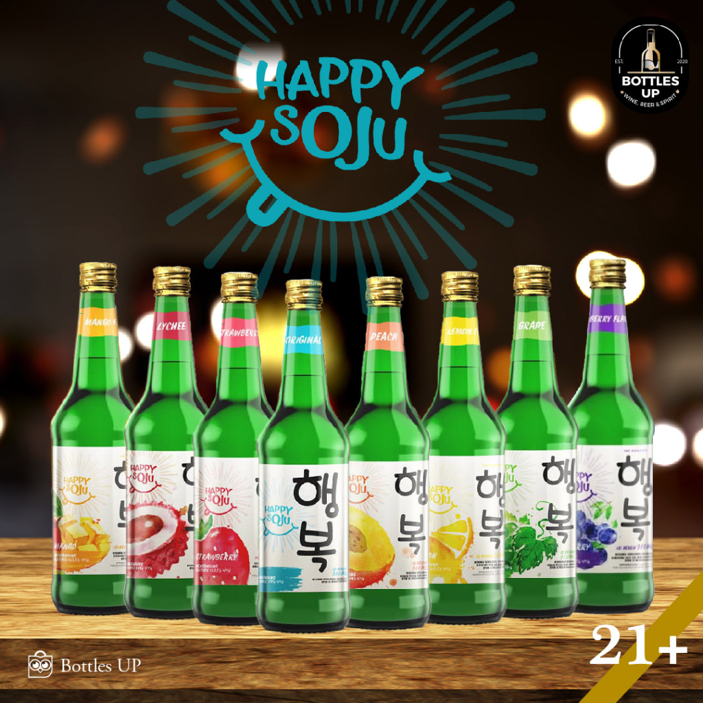 Jual Happy Soju 360ml Shopee Indonesia