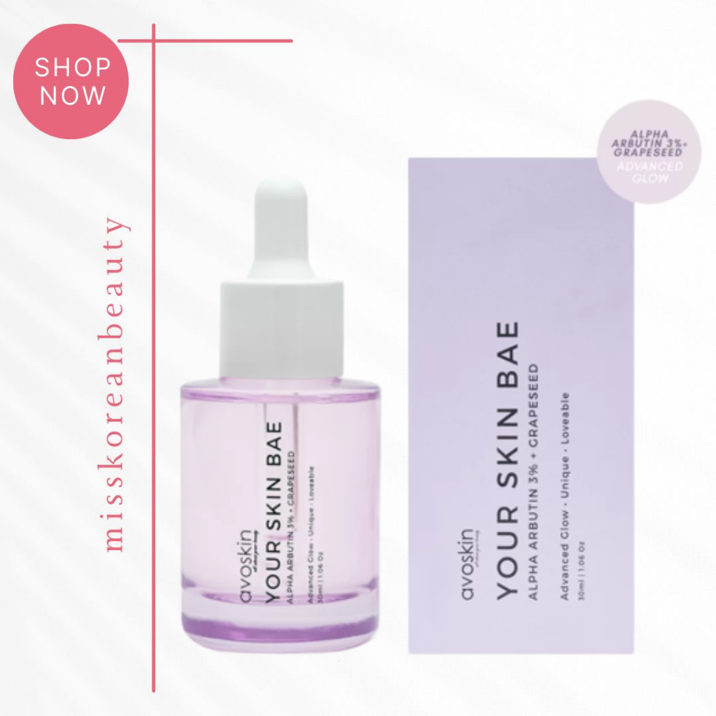 Jual Avoskin Serum Your Skin Bae Alpha Arbutin 3% + Grapeseed | Shopee ...