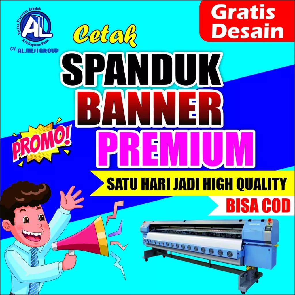 Jual Cetak Spanduk Banner Rumah Dijual Disewakan Dikontrakan 1 Hari ...