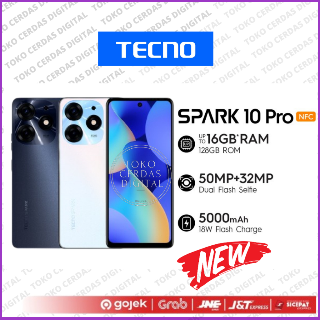 Jual Tecno Spark 10 Pro 8/128GB (NFC) | Shopee Indonesia