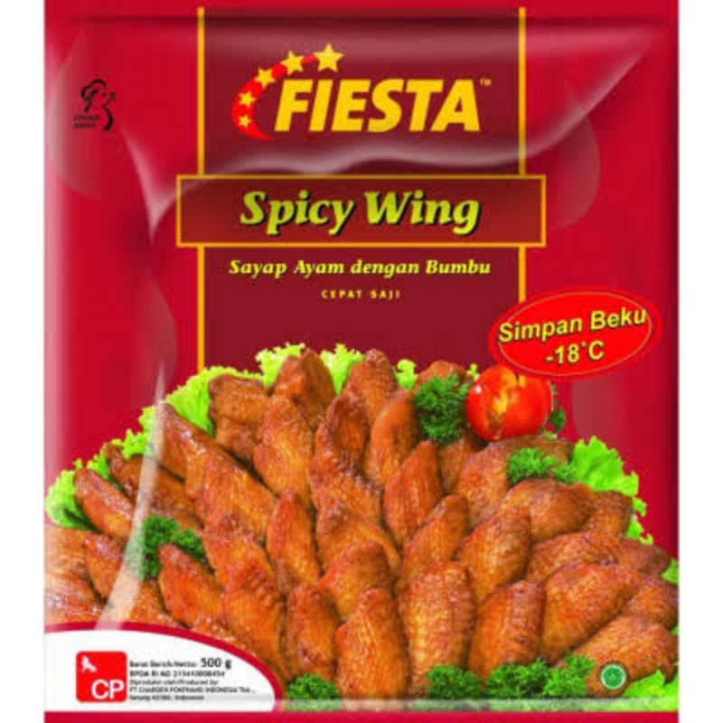 Jual Fiesta spicy wing/pok pok/spicy karage/spicy chick/nugget dino