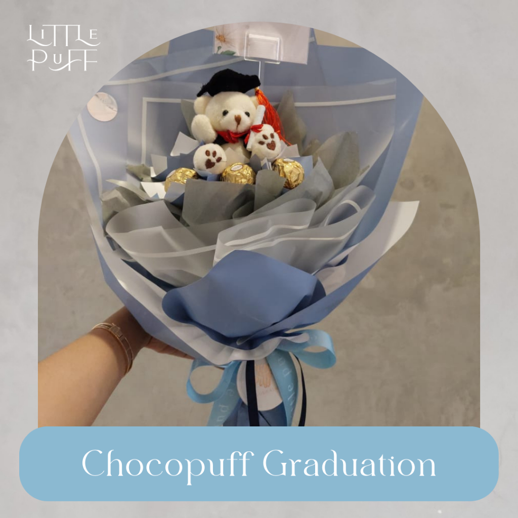 Jual [READY] Bouqet - Hadiah Wisuda - Graduation - Chocopuff- Little ...