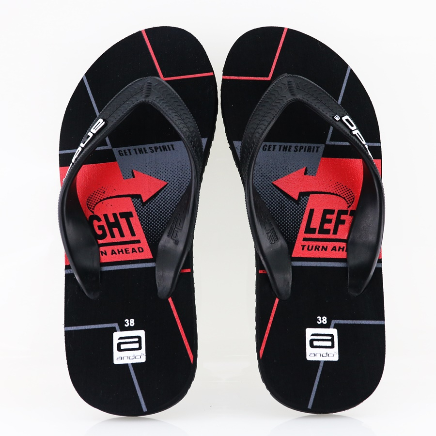 Jual New Ando Skipper Merah Sandal Jepit Pria Terbaru Ando Surabaya Shopee Indonesia