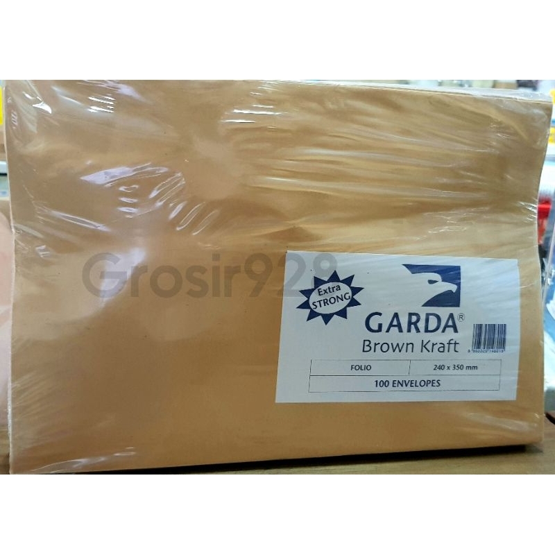 Jual Amplop Coklat Envelope Brown Garda F4 Folio Shopee Indonesia