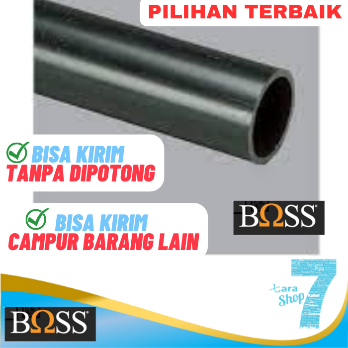 Jual PIPA CONDUIT PIPA LISTRIK 20 MM HITAM 