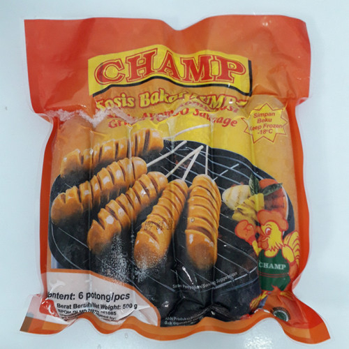 Jual Champ Sosis Bakar Jumbo 500gr - Festive Frozen Food | Shopee Indonesia