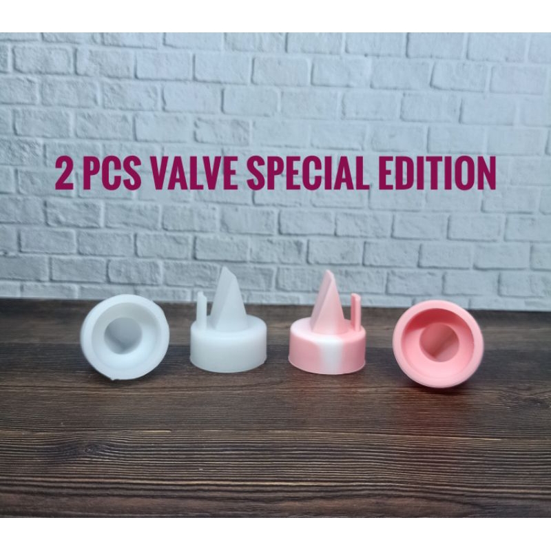 Jual 2 Pcs Valve Pink Valve Putih Duckbill Membran Pompa ASI corong ...