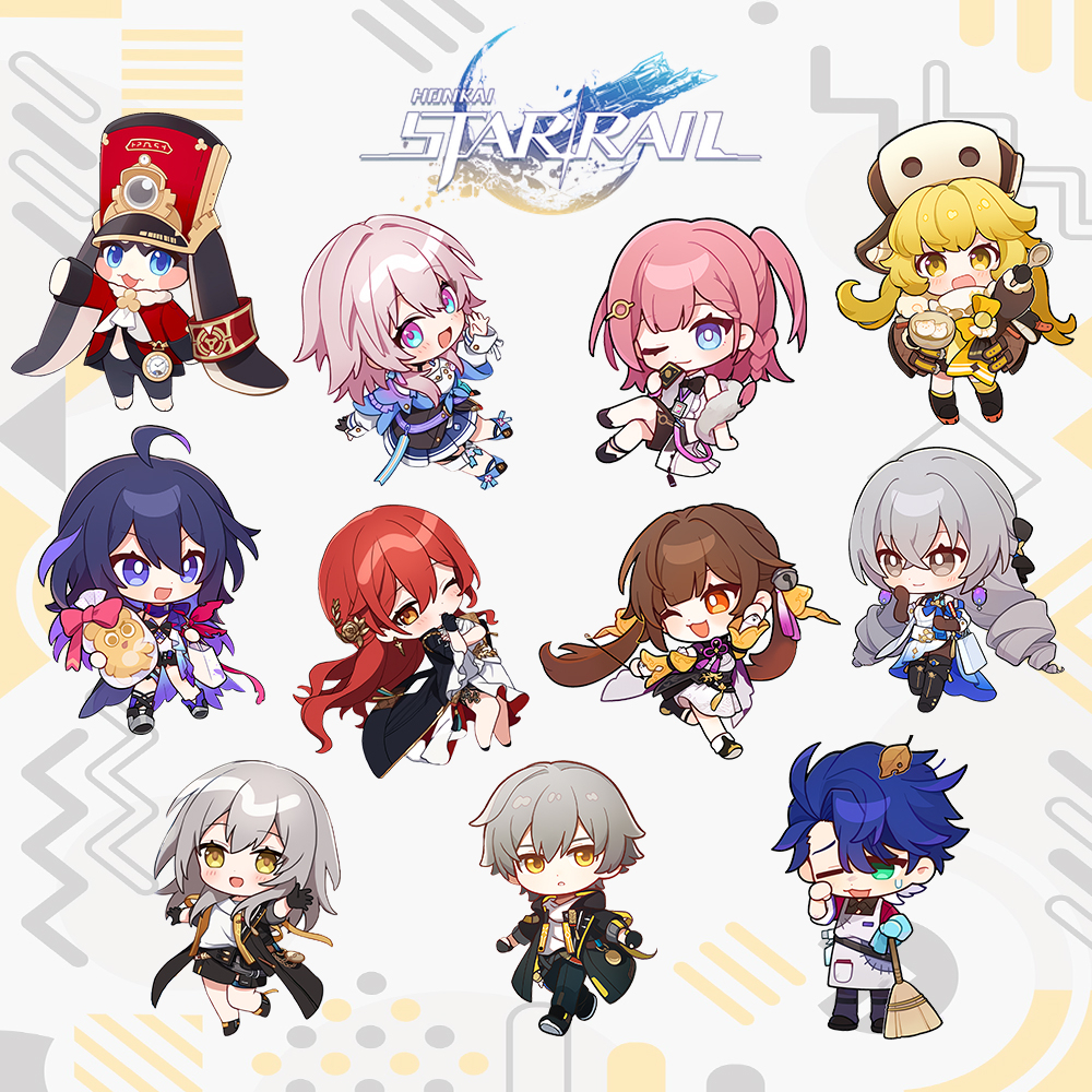 Jual Gantungan Kunci Ganci Honkai Star Rail - Keychain Game HSR Seele ...