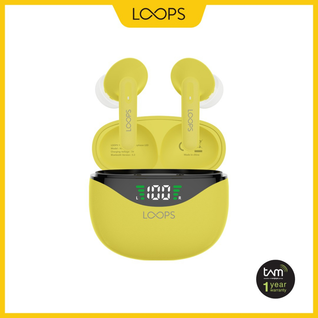 Jual LOOPS TWS LED X05 - Banana | Shopee Indonesia