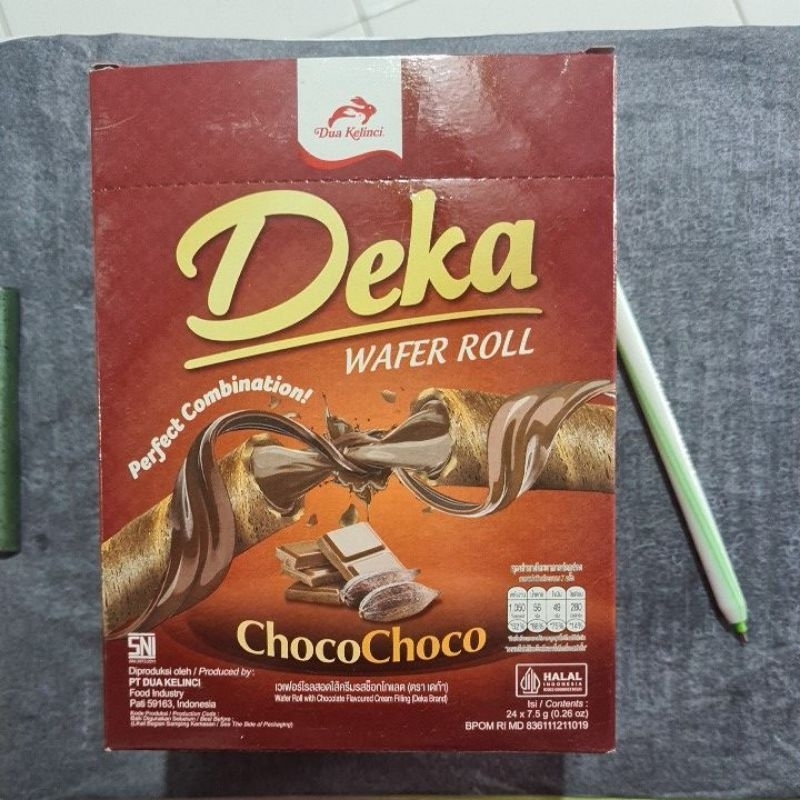 Jual Deka wafer roll ( 1 pack isi 24 pcs) | Shopee Indonesia