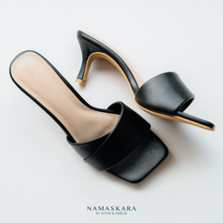 Jual NAMASKARA Lalisa Nude Pink Sandal Heels Wanita 7cm | Shopee Indonesia