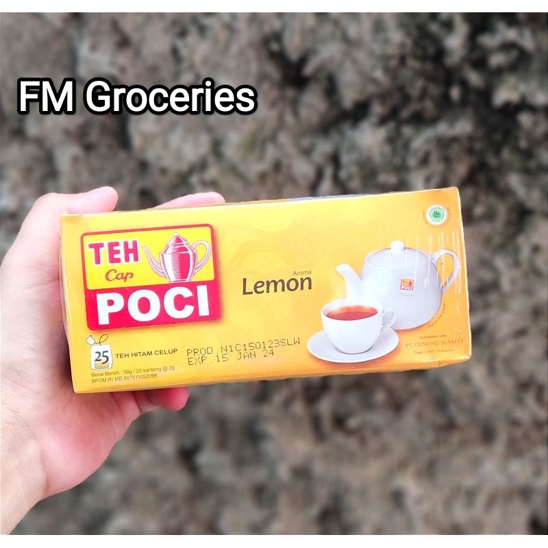 Jual Teh Poci Lemon Isi 25 Pcs Shopee Indonesia 1599