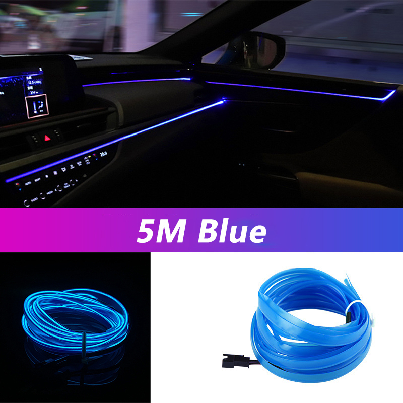 Jual Lampu Ambient Light Aksesoris Interior LED Neon Mobil Cold Light 3