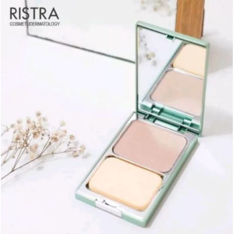 Jual Ristra Dual Compact 02B GLOW BEIGE (ready Stock) | Shopee Indonesia