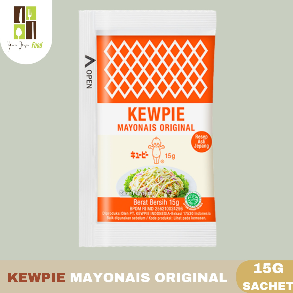 Jual Kewpie Mayonaise Original Salad Dressing 15g/70G Sachet Shopee