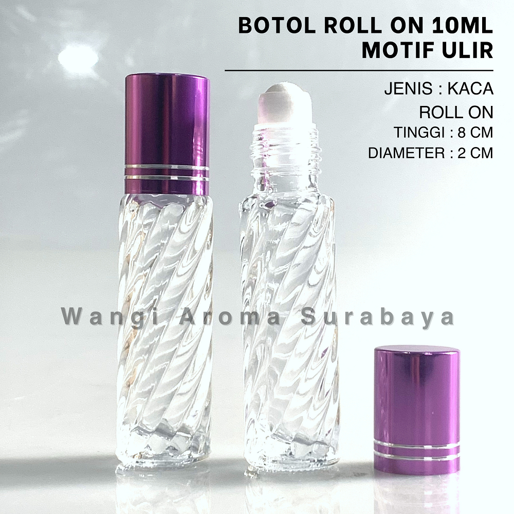 Jual Botol Roll On Ulir 10ml Warna Botol Parfum Ulir Roll On Botol Parfum 10ml Perlusin 7976