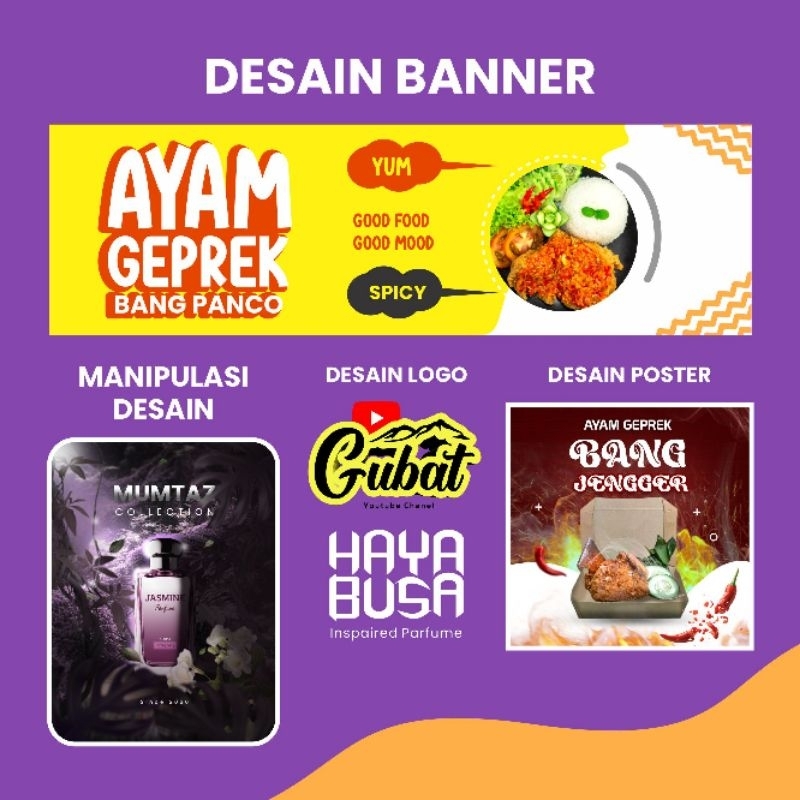 Jual Jasa Desain Grafis Banner Stiker Logo Dll Shopee Indonesia 3104