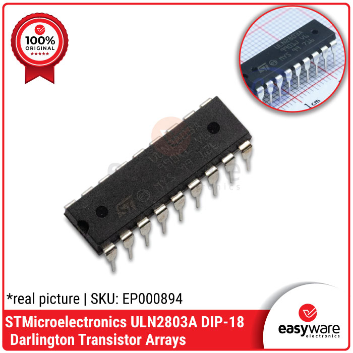 Jual ULN2803A DIP-18 ORIGINAL ST IC Darlington Transistor Arrays ...