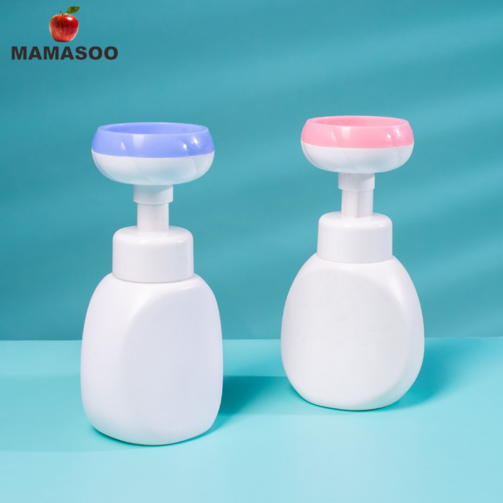 Jual MAMASOO BOTOL TEMPAT SABUN BUSA BENTUK BUNGA / FLOWER STAMP HAND