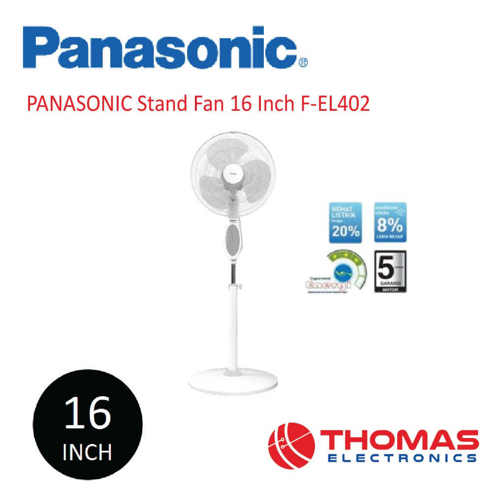Jual PANASONIC Stand Fan 16 Inch FEL402 Ultra Breeze F EL402 Garansi Resmi Shopee Indonesia