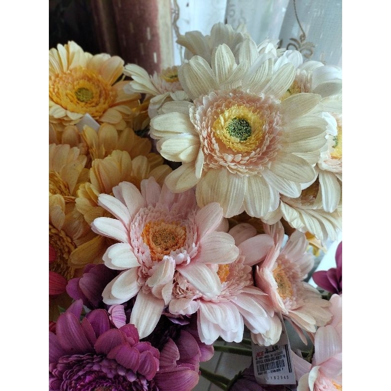 Jual DEFECT ALLERT! Gerbera artifisial defect, produk bekas display ...