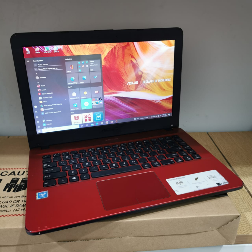 Jual Laptop Asus Vivobook X441ma Celeron N4000 Ram 4500gb Bergaransi Bisa Cicilan Shopee 4612