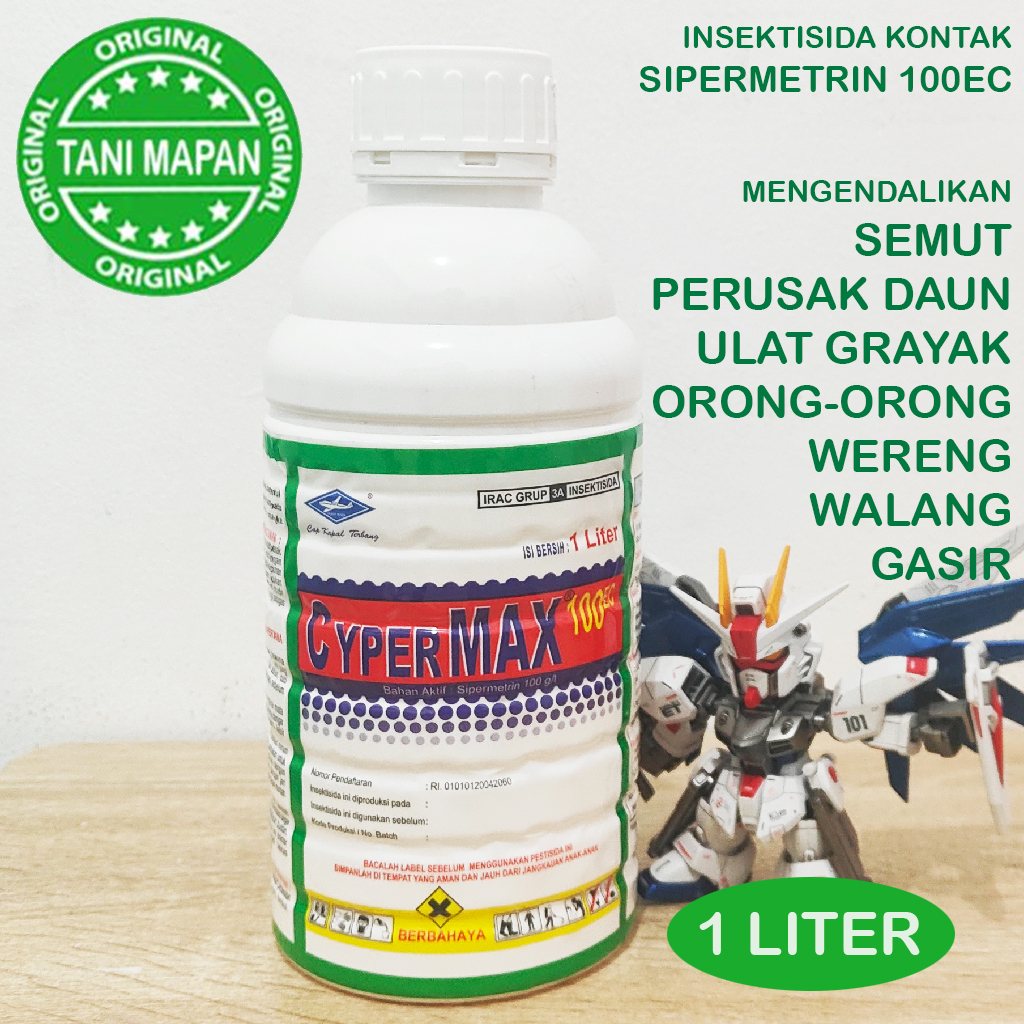 Jual Insektisida - CYPERMAX 100ec - I Liter (Sipermetrin 100EC ...